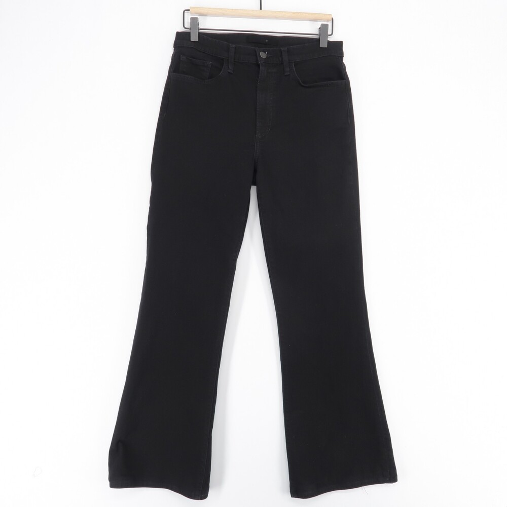 Joes Jeans The Molly Jeans Womens 28 Black Flawless Flare High Rise Vertigo